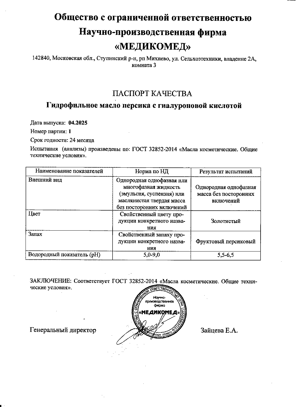 Паспорт №042025